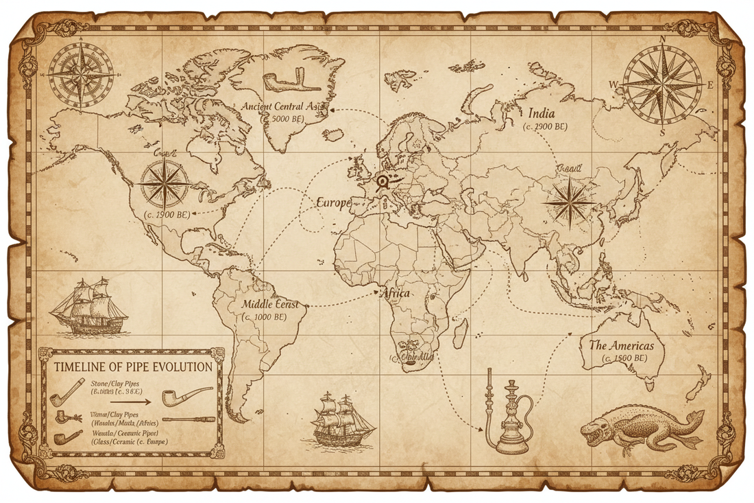 The Ancient Journey: A Complete History of Cannabis Pipes Through the Ages