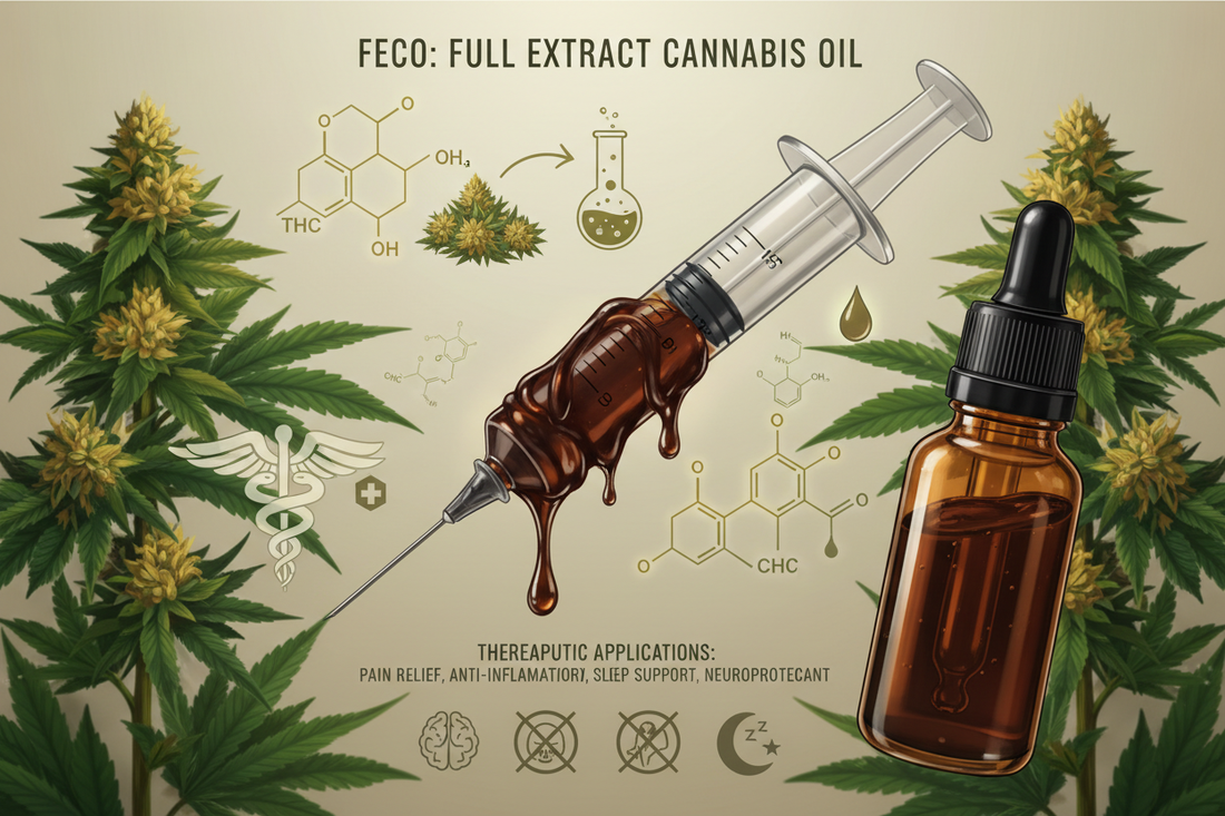 FECO: The Complete Guide to Full Extract Cannabis Oil and Its Therapeutic Uses