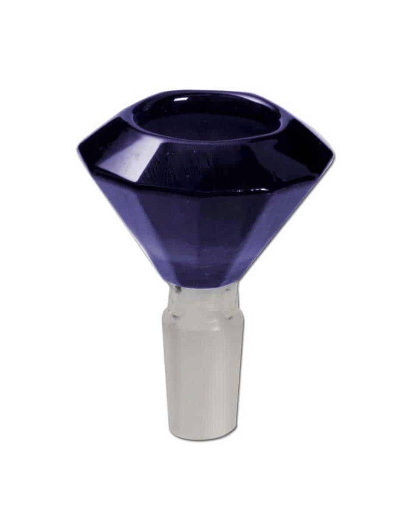 Black Leaf - Diamond Glass Bowl