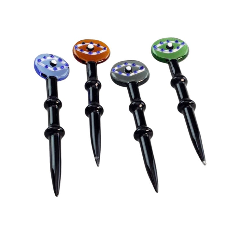 Black Leaf - Glass Dabber - The Eye