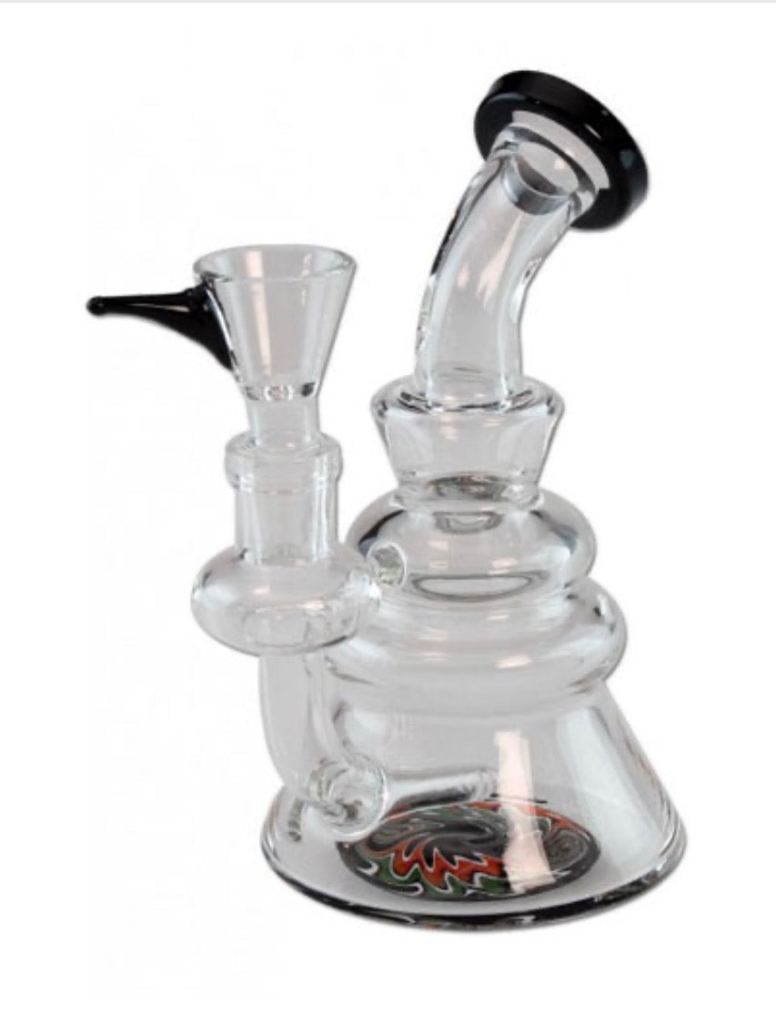 Black Leaf - Mini Bubbler