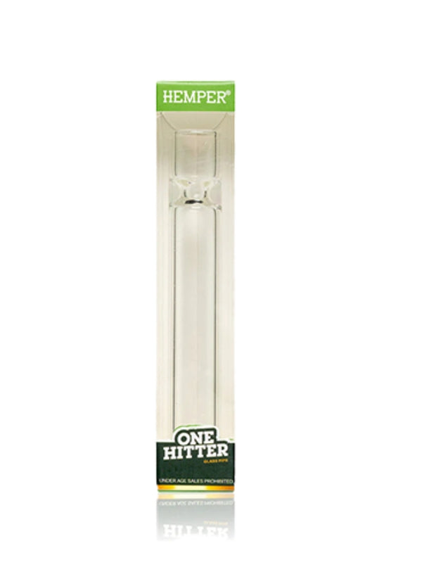 Hemper – Glass One Hitter Pipe – 7.7cm