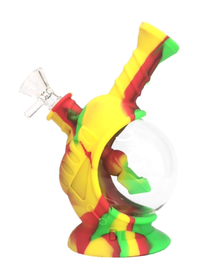 Astronaut Glass & Silicone Bong