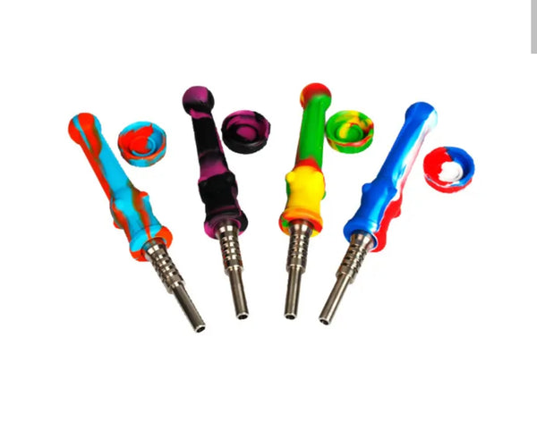 Silicone Nectar Collector with Titanium Tip