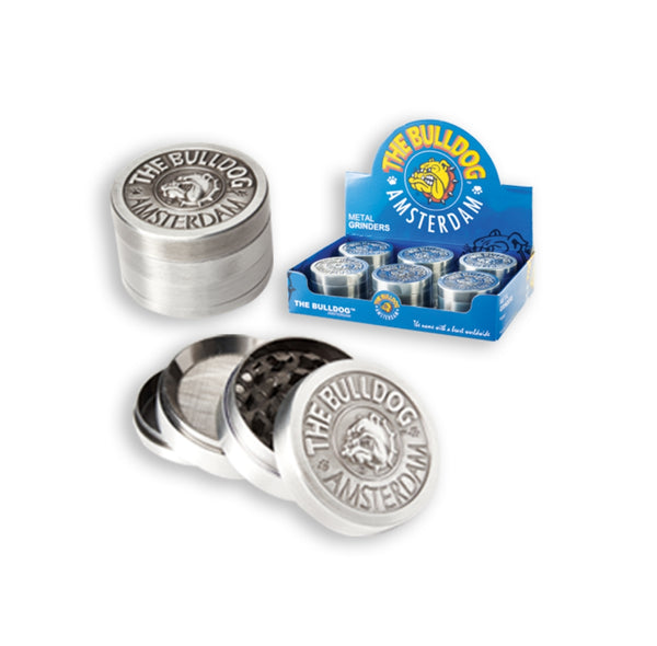 The Bulldog 4 PC Metal Silver