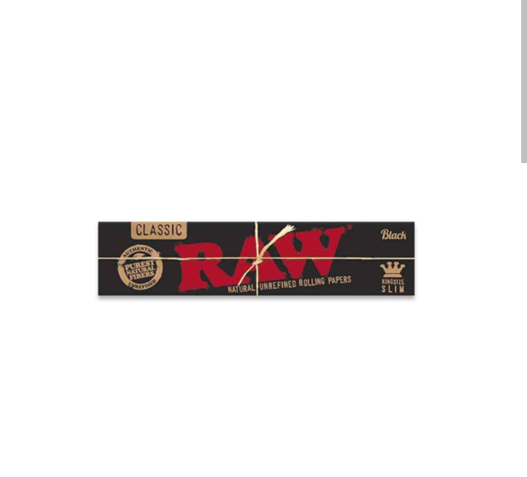 RAW Paper – Black Connoisseur Kingsize + Tips