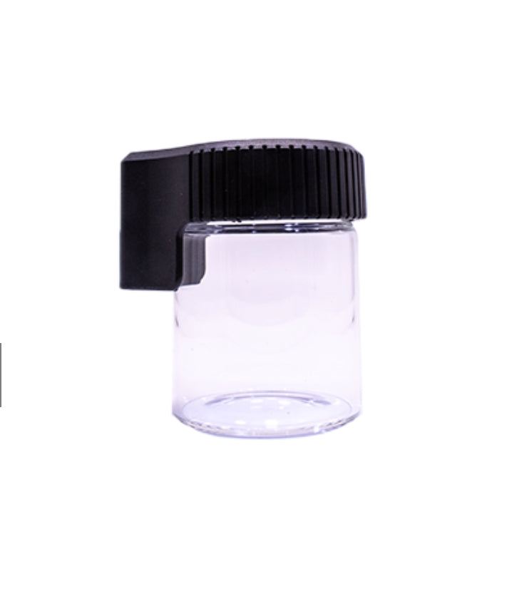 Rechargeable LED Magnifying Glass Stash Jar